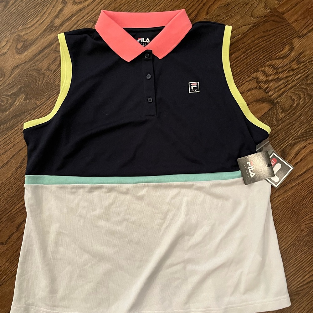 Ladies Fila sleeveless shirt
